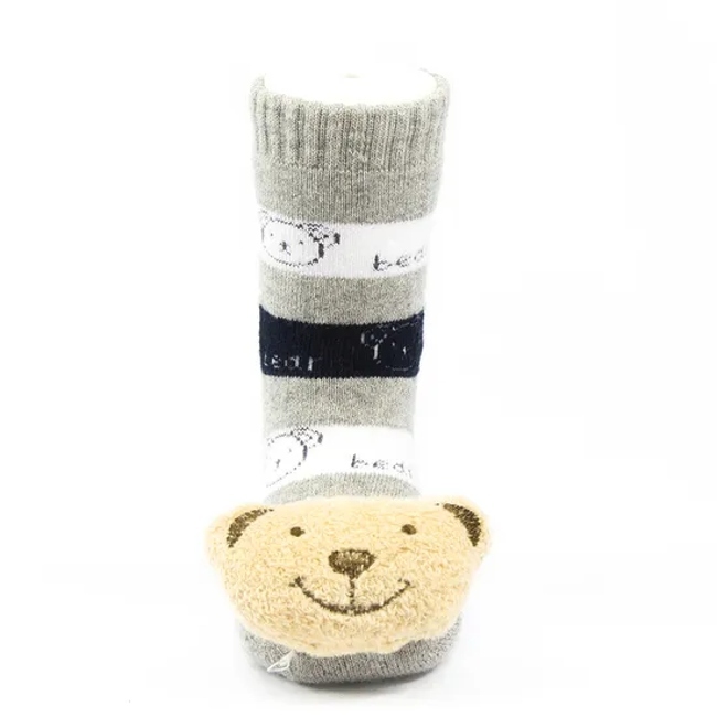 Baby Kids Custom Cotton Daily Non Slip Grip Socks