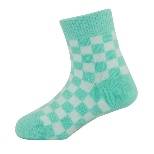 Custom Wholesale Baby Children Cotton Grip Crew Socks