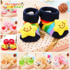 Autumn Newborn Baby Middle Tube Fruit Kids Cotton Socks Non Slip Floor Socks