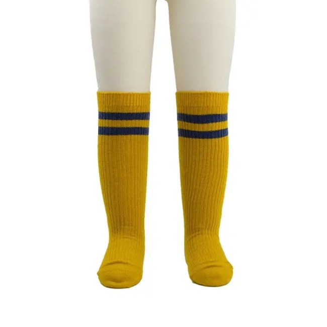 Children Kids Baby Unisex Bci Cotton Wholesale Knee High Socks