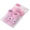 Non Skid Anti Slip Cotton Dress Crew Grips for Baby Infant Toddler Kids Girls Sock