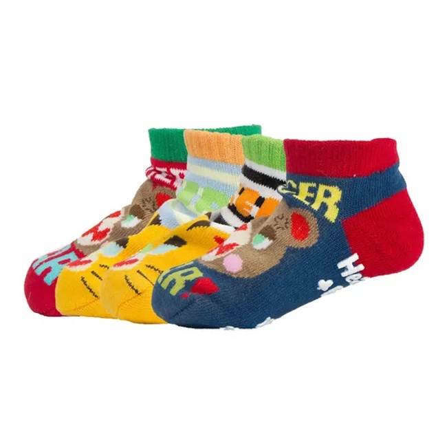 Unisex Kids Baby Children Custom High Quality Cotton Non Slip Grip Socks