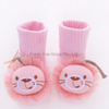 New Cotton Cute D Cartoon Animal Custom Organic Knitted Baby Sock Shoes