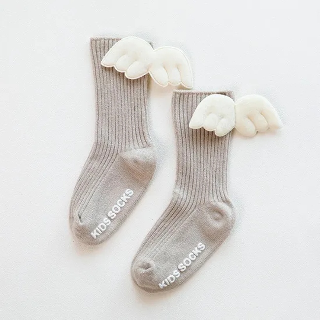 Cotton Anti Slip Baby Girl Socks