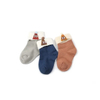 Unisex Wholesale Novelty Custom Children Baby Kids Cotton Cuff Short Socks