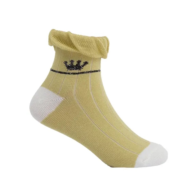 Unisex Kids Baby Children Wholesale Custom Cotton Crimping Short Socks