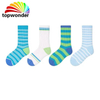 Customize All Designs of Cotton Knee High Sock, Striped Sock with Embroidery Logos in Many Colors, Sizes and Material