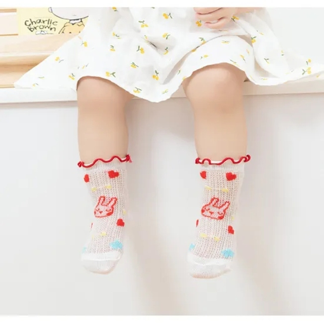  Year Old Children′s Cotton Spring Summer Socks Boys Girls Baby Socks