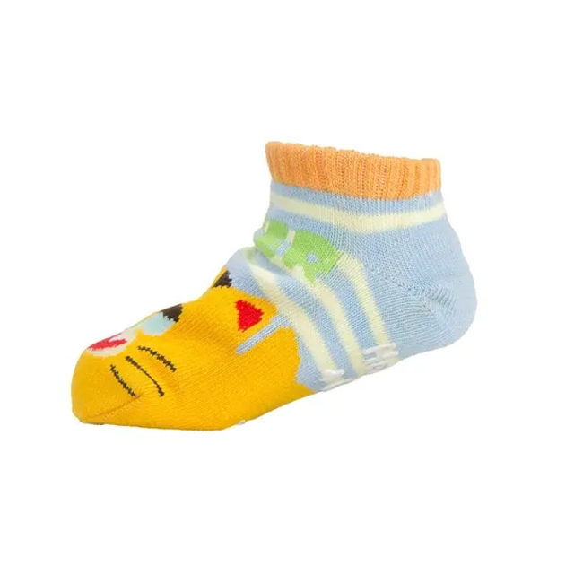 Unisex Baby Kids Children Custom High Quality Cotton Non Slip Grip Socks