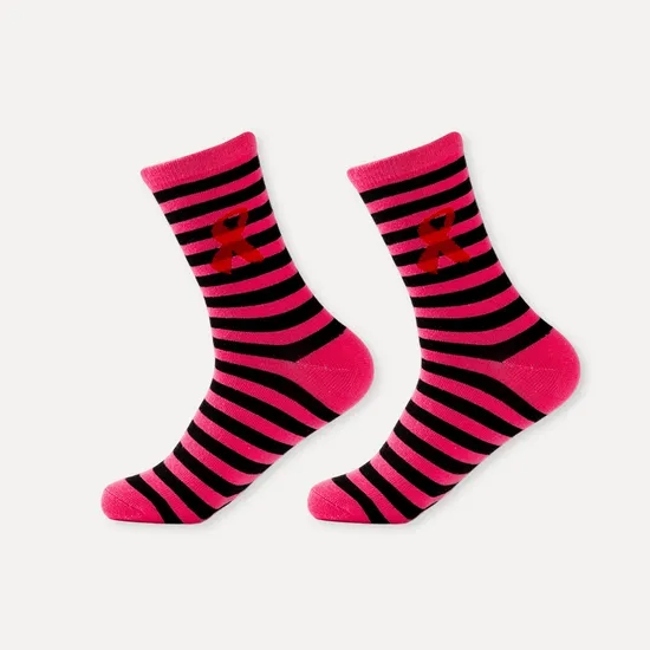 Wholesale High Quality Women′s Cotton Tube Socks Happy Crew Socks Bow Knitted Autumn Socks