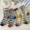 Socks&Hosiery Customised Make to Order Athletic Premium Quality Logo Cotton Socks Stripe Unisex Crew Men Socks Sports Women Custom Socks