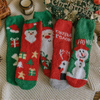 Xianghui Own Design Bulk Warm Christmas Socks Custom Fuzzy Socks