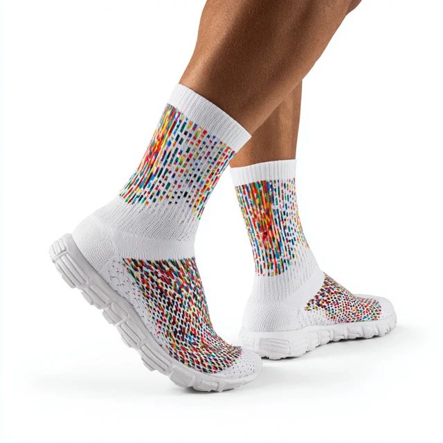 Custom made-to-order Athletic Socks Sports Socks for Comfort and Performance