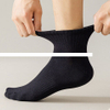 Sports socks， Breathable running socks， Pure cotton socks， Solid color basic socks，
