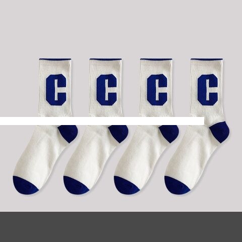 Modern Unisex Crew Sporty Cotton Socks Green Fashion Style for Men Women Knitted Sport Socks for Spring Summer Fast Shipping