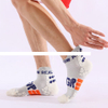 Hot sale Elite quick drying breathable terry anti slip and shock absorbing sports socks workout running