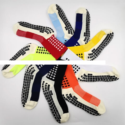 Enhanced Football Crew Socks Non Slip Design Cushioned Sole for Sports