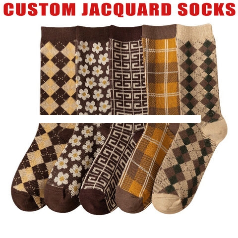 OEM Manufacture Low MOQ Cotton Socks Packaging Jacquard Embroidery Print Knitted Crew Ankle Custom Unisex Sports Socks for Youth