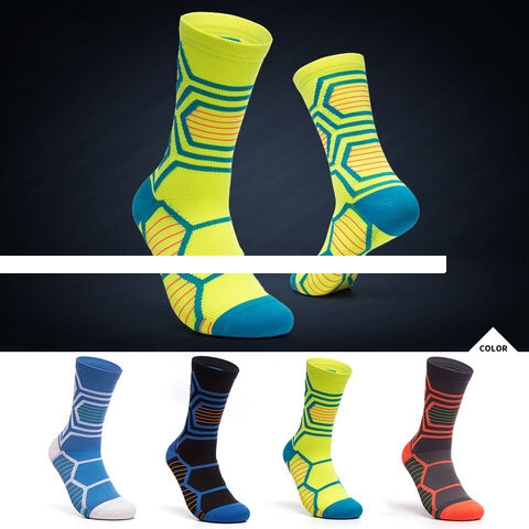 OEM Designer Fashion Custom Men s Knit Embroidered Cotton Cycling Outdoor Sport Unisex Socks For Men Crew Socks Custom Logo