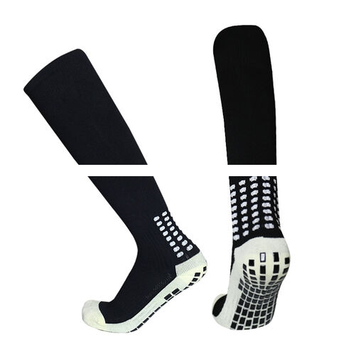 Men s Soccer Socks Anti Slip Knee Socks Non Slip Grip Pads for Football Basketball Sports Grip Socks