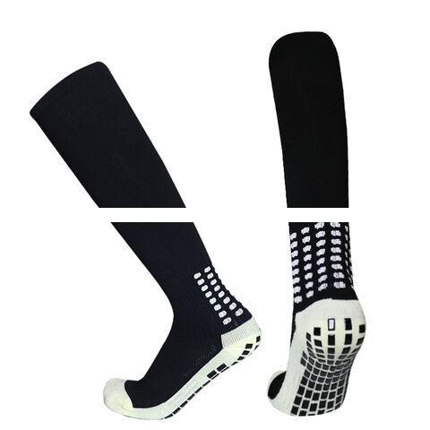 Men s Soccer Socks Anti Slip Knee Socks Non Slip Grip Pads for Football Basketball Sports Grip Socks