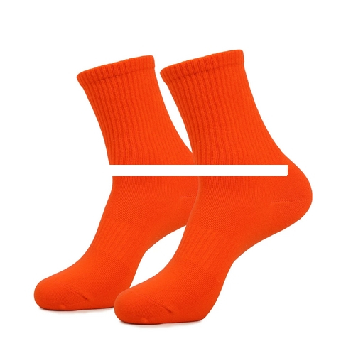 Wholesale High Quality Customized Unisex Logo Knitted Printed Embroidered Men Cotton Sports Crew Socks