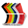 Custom Men High Quality Football Soccer Sports Grip Socks Fashion Design Anti Slip Basketball Crew Socks
