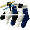 Low MOQ cotton custom Athletic sock design colorful character logo Fashion men crew sports socks