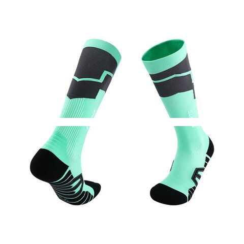 Unisex wholesale compression socks Quick drying, non slip,nylon %+ elastic+covered yarn sweat wicking sports socks