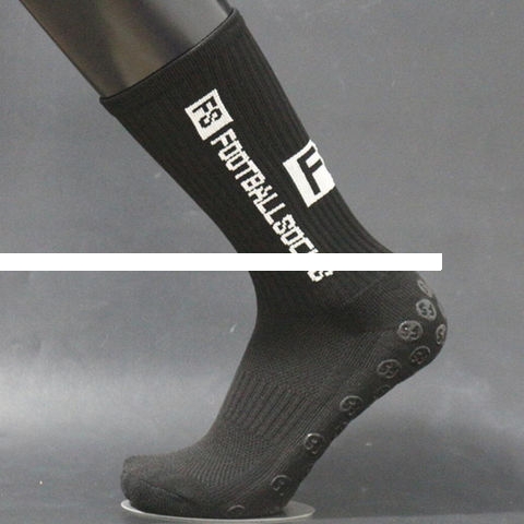 Anti Slip Soccer Socks, Non Slip FootballBasketballHockey Sports Grip Pads Socks