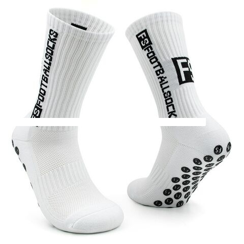 Profession Custom High Quality Nylon And Cotton Grips Logo Sports Socks Outdoor Running Football Men Socks