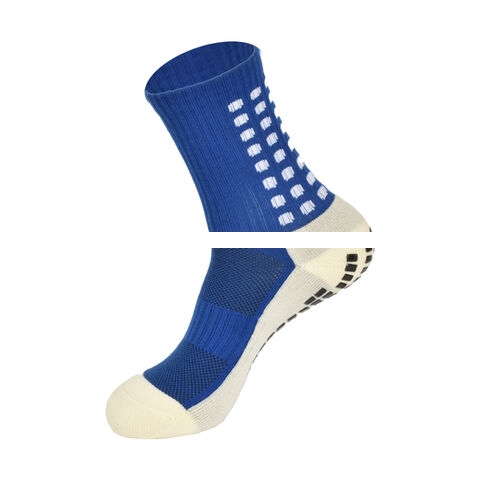 Wholesale Top Quanlity Crew Custom Colour Grip Socks Basketball Football Socks Sports Socks For Men