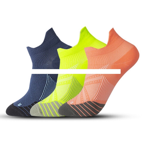 Wholesale High Quanlity Custom Colour Towel Bottom Anti Slip Sports Socks Ankle Socks For Unisex