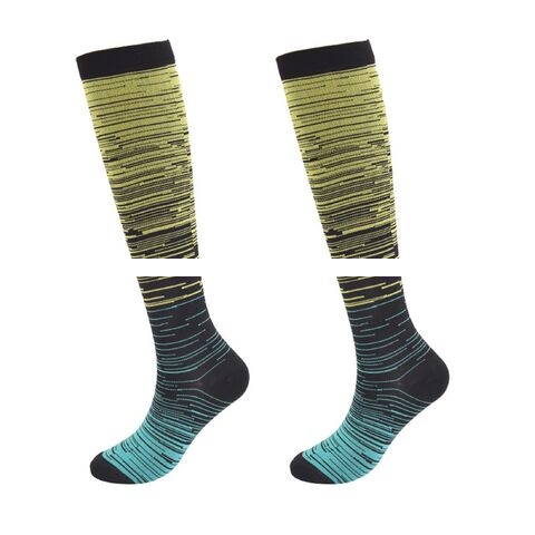 Wholesale Graduated Medical Compression Socks Circulation Recovery Knee High Supports Costume Leg Warmers Hosiery in Stock