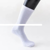 High Quality Fashion White Black %Cotton Sport Basketball Socks Custom Logo