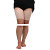 Spandex Silicone Anti Slip Sock Sleeve Elastic Flat Thigh Sleeve Large sized Anti Friction Leg Sleeve Sports Thigh Sleeve