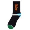 Support Free Sample Stocks Fashion Socks Pure Cotton Custom Design Socks Unisex Size Outdoor Walk Sport Socks