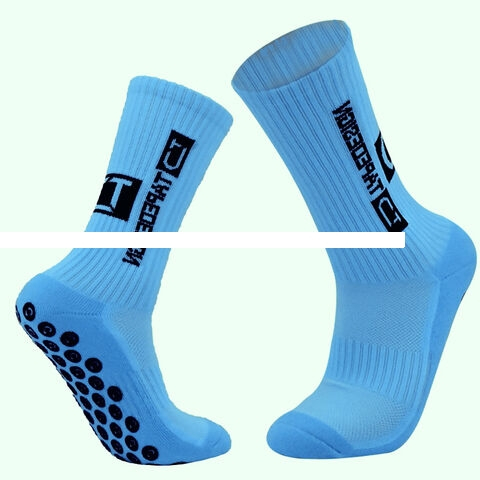 OEM Sports Socks Non slip Breathable Towel Bottom Wicking Cotton Training Custom Soccer Socks