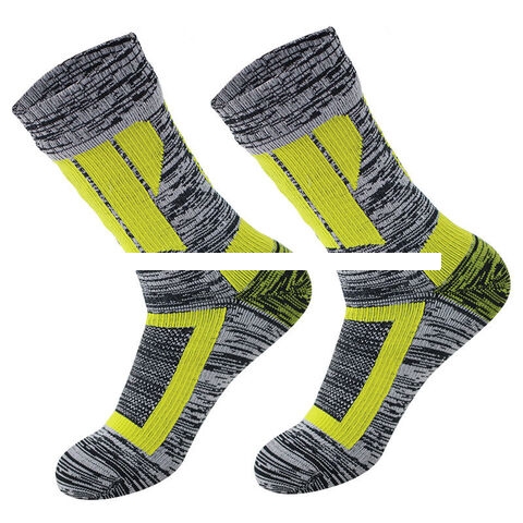 Outdoor Skiing Wading Sports Warm Breathable Waterproof Socks Adventure Mountain Cycling Mid tube Waterproof Sports Socks