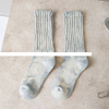 Autumn And Winter Vintage Cargo Wind Faded Women s Socks Towel Bottom Couple Sports Socks Pile Pile Socks