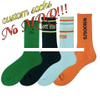 No MOQ socks custom any color any size your own design logo socks high quallity grip yoga socks