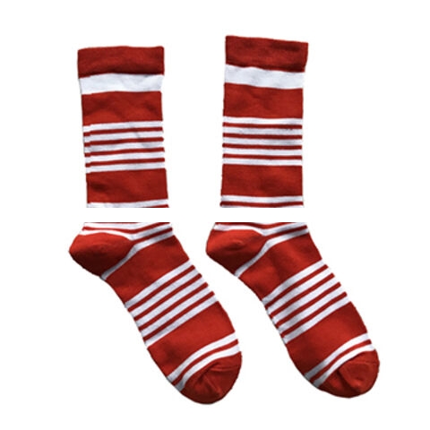 Men Colorful Fancy Novelty Combed Cotton Crew Socks