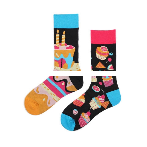 high quality elastic cozy cotton creative crazy low cut crew unisex socks