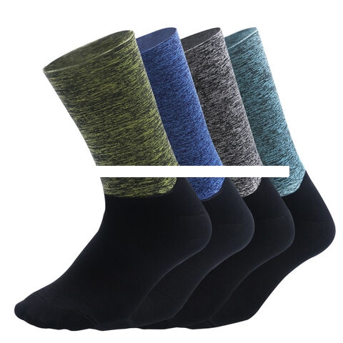 High Quality Pure Cotton Knitting Personality Custom Jacquard Embroidery Logo Design Aero Cycling Sports Socks