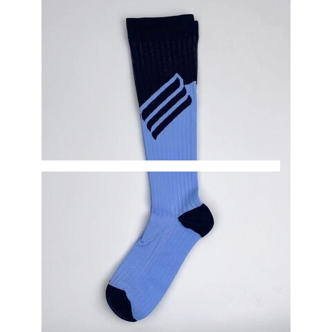 OEM Sports Socks Long Tube Football Badmintion Terry Socks Compression Stockings For Men