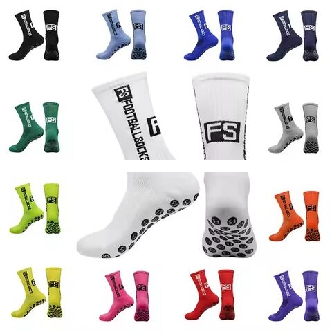 Football Wholesale Grip Socks for Men Custom Logo Anti Slip Outdoor Adult Sport Socks Thickened Soccer Football Socks