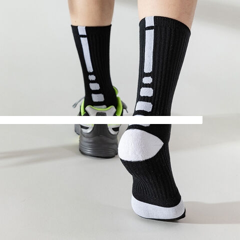 Middle tube basketball football sport towel thickened socks custom logo shock absorption sweat absorption socks
