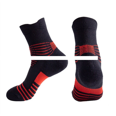 Professional Basketball Socks, Men s Towel Bottom, Sweat absorbing Running Sports Socks