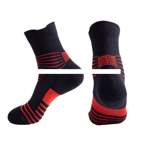 Professional Basketball Socks, Men s Towel Bottom, Sweat absorbing Running Sports Socks