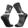 Sport team club custom logo sport socks anti slip breathable football training grip cotton socks